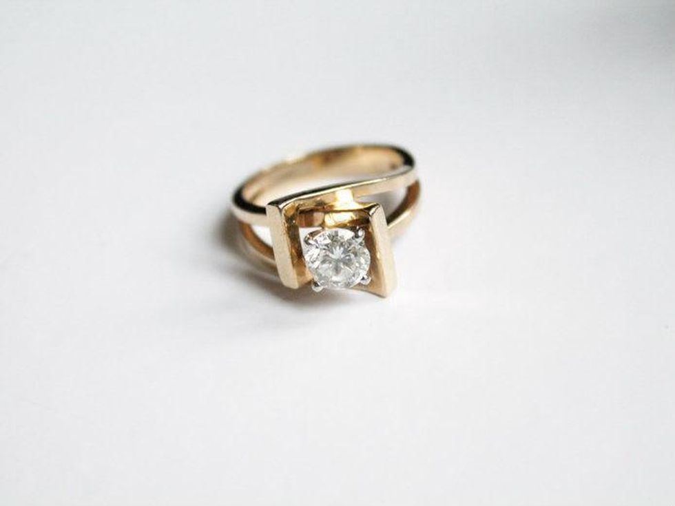 1-carat diamond ring from Everything But The House