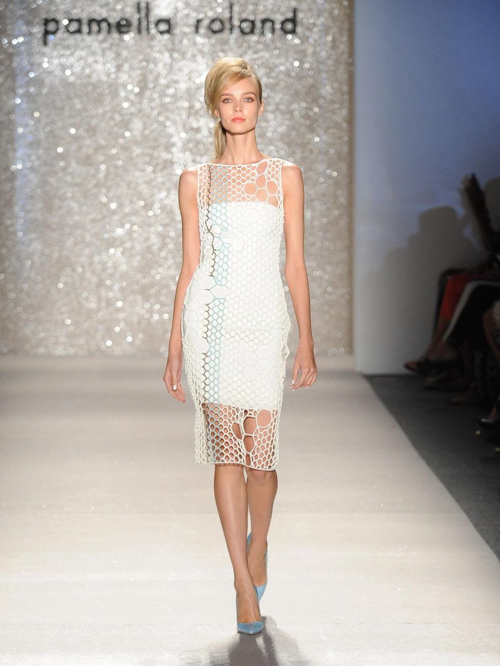 1 Fashion Week spring summer 2013 Pamella Roland interview October 2013 Look 1