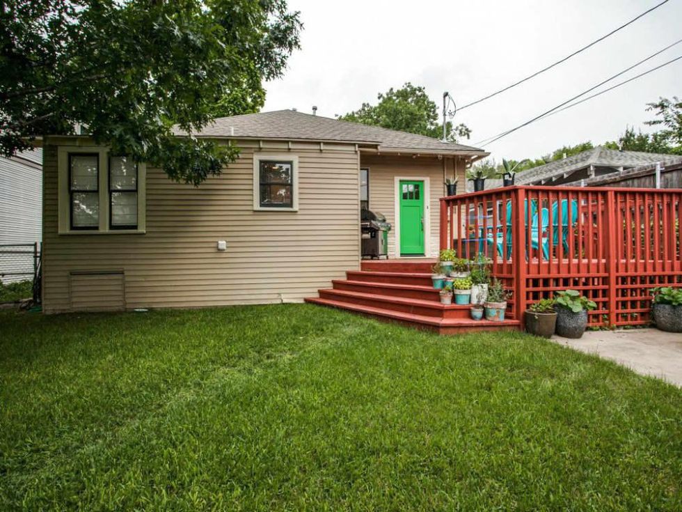 110 North Edgefield Backyard