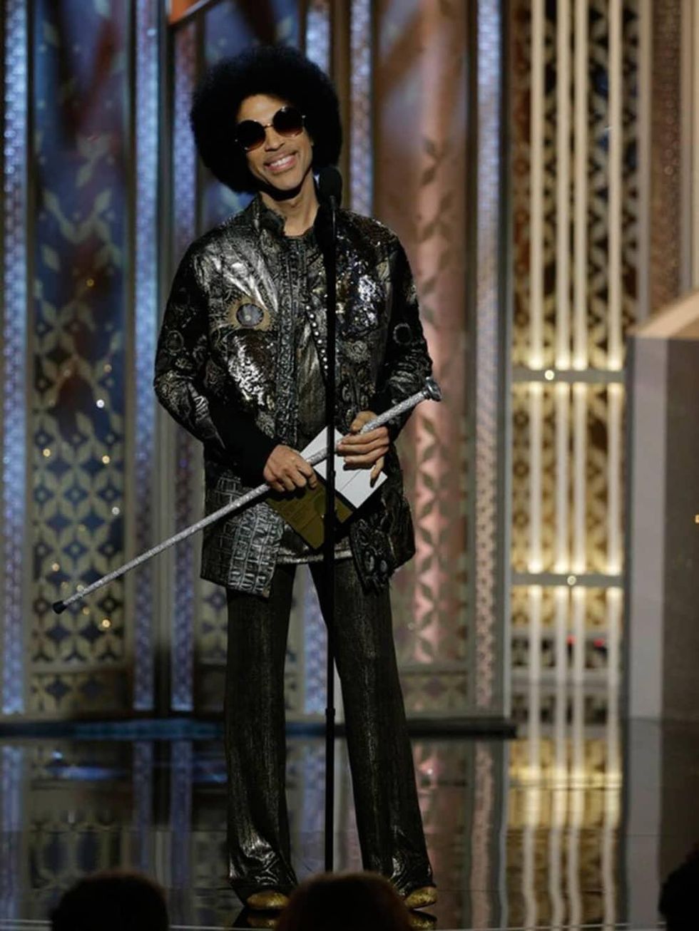 111 Prince Golden Globes fashion January 2015