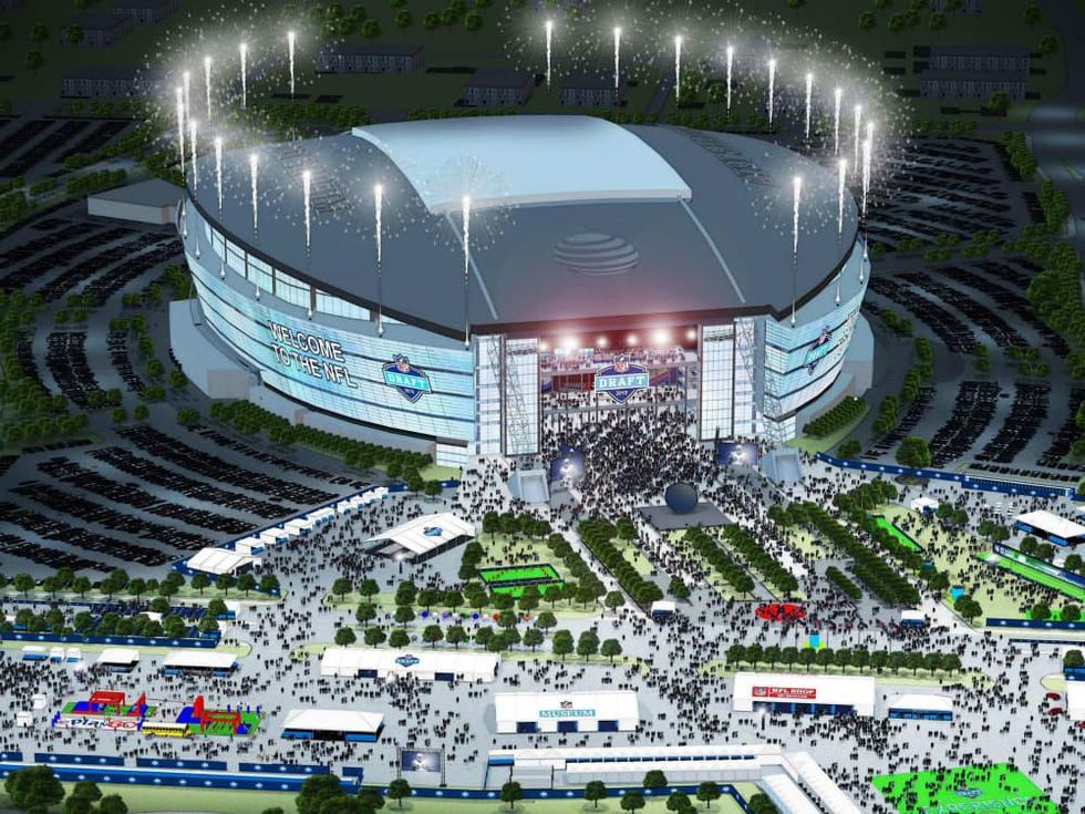 2018 NFL Draft Experience rendering