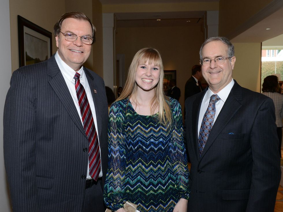 2057 Dr. Richard Nicholas, Alexis Grigsby, Ted Paup, Virginia Chandler Dykes Leadership Award