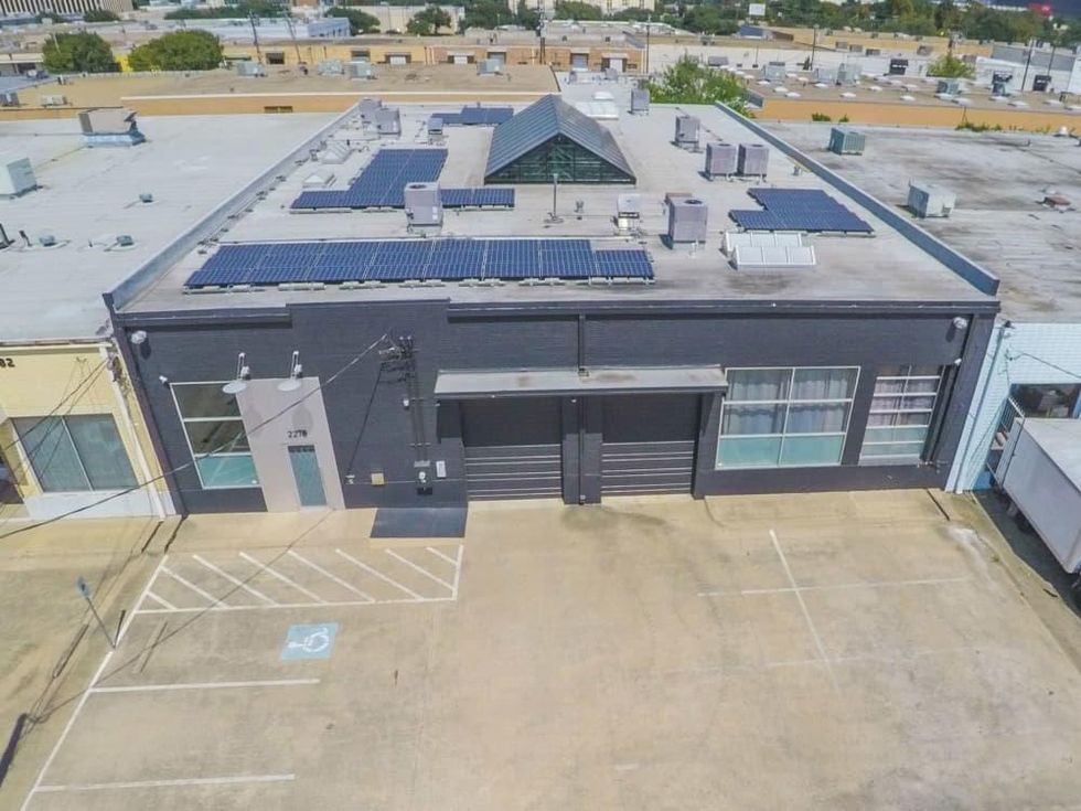 2278 Monitor Street, Dallas Design District warehouse, exterior