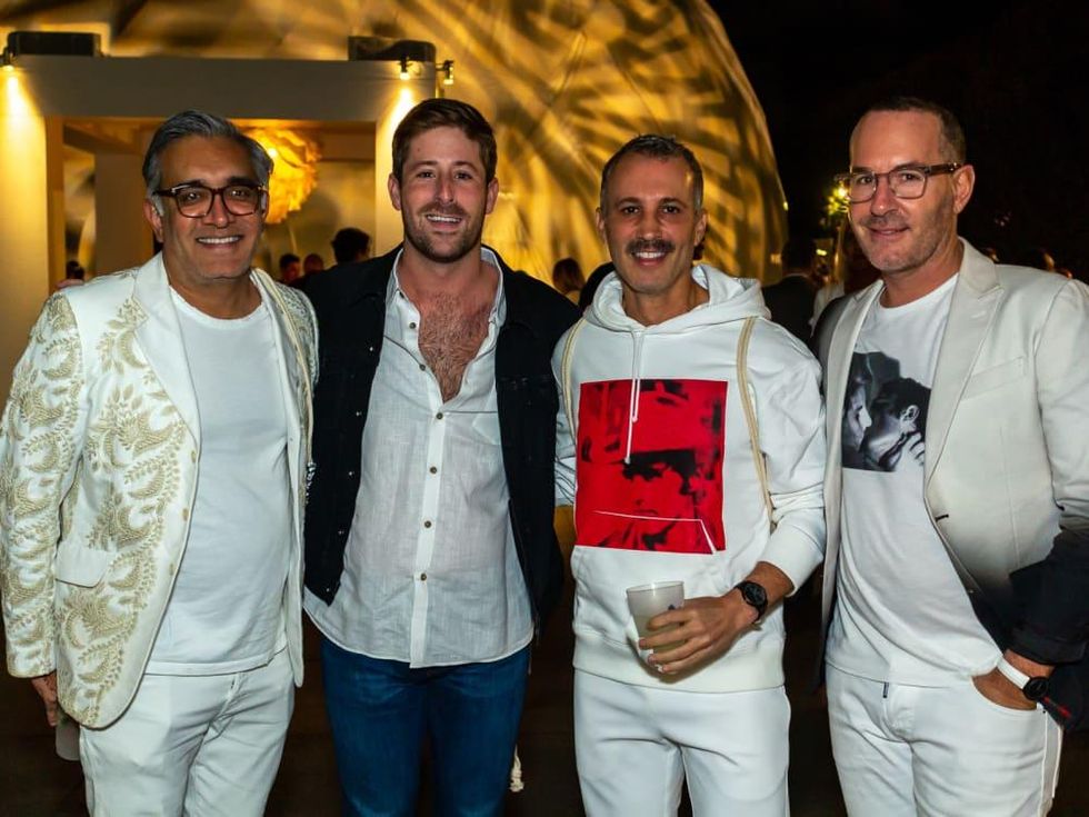 White-hot theme draws art world angels at Dallas' Two x Two First Look ...
