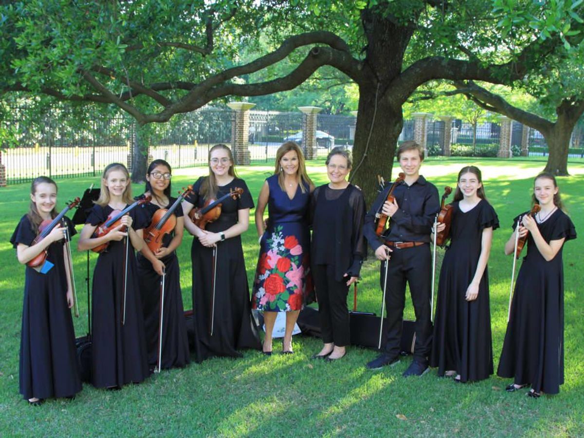 Lisa Loy Laughlin With Suzuki Strings Of Dallas Culturemap Dallas