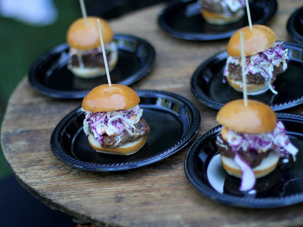 3015 at Trinity Groves burger, DIFFA, Burgers and Burgundy