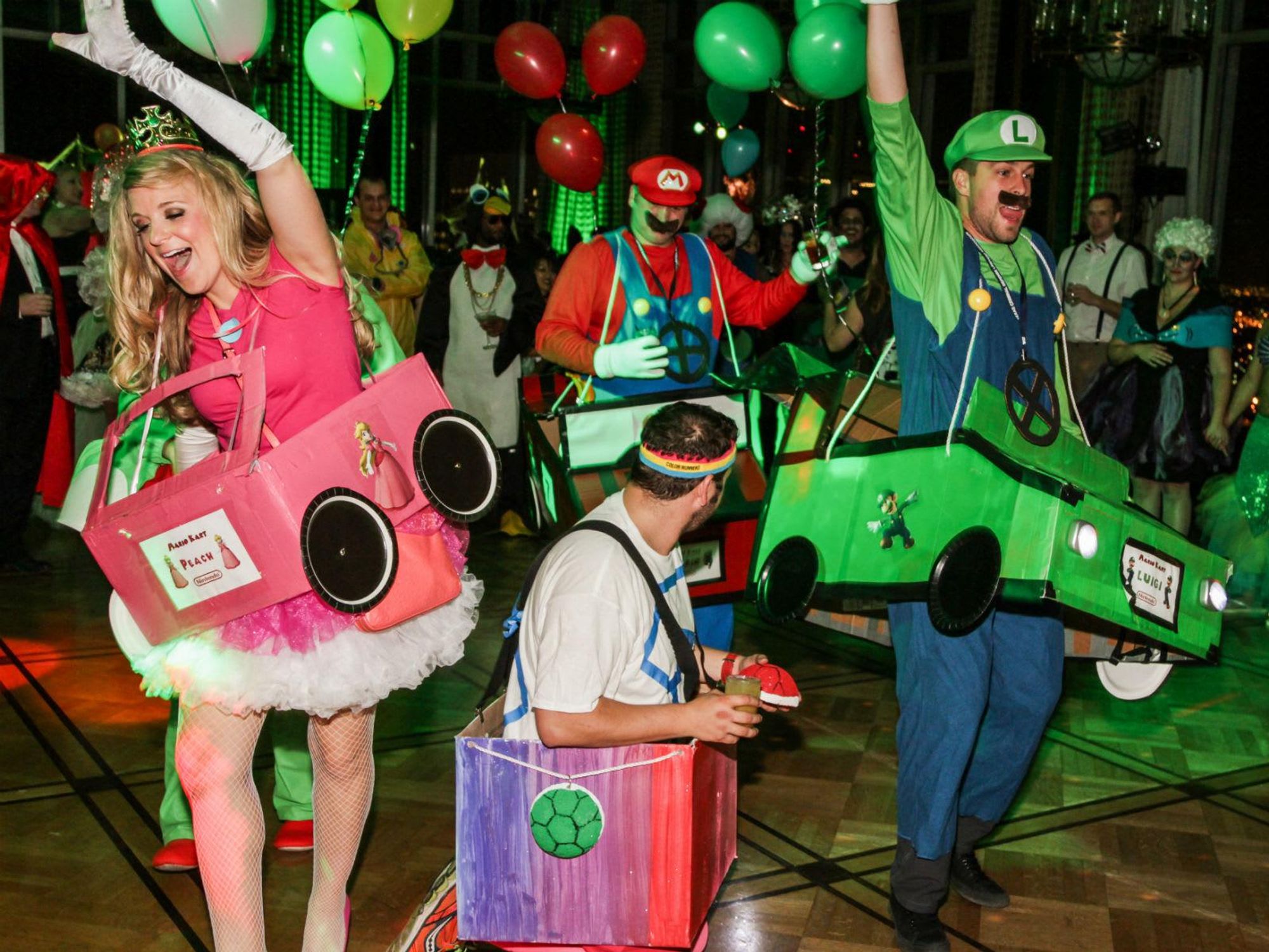 33 Super Mario Cart at The Patroleum Club Halloween party November 2014