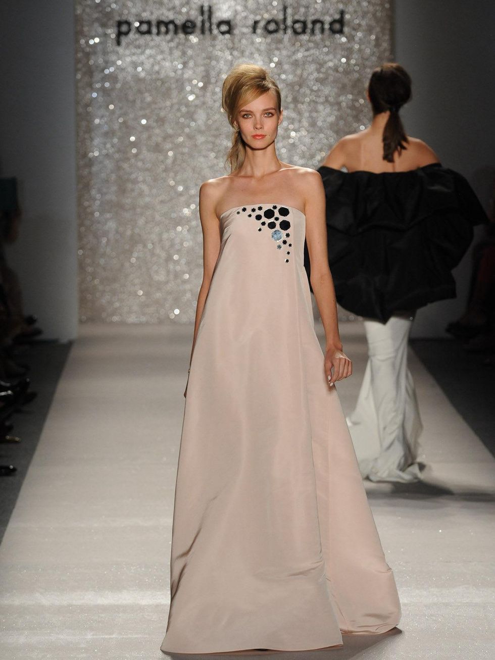 4 Fashion Week spring summer 2013 Pamella Roland interview October 2013 Look 4