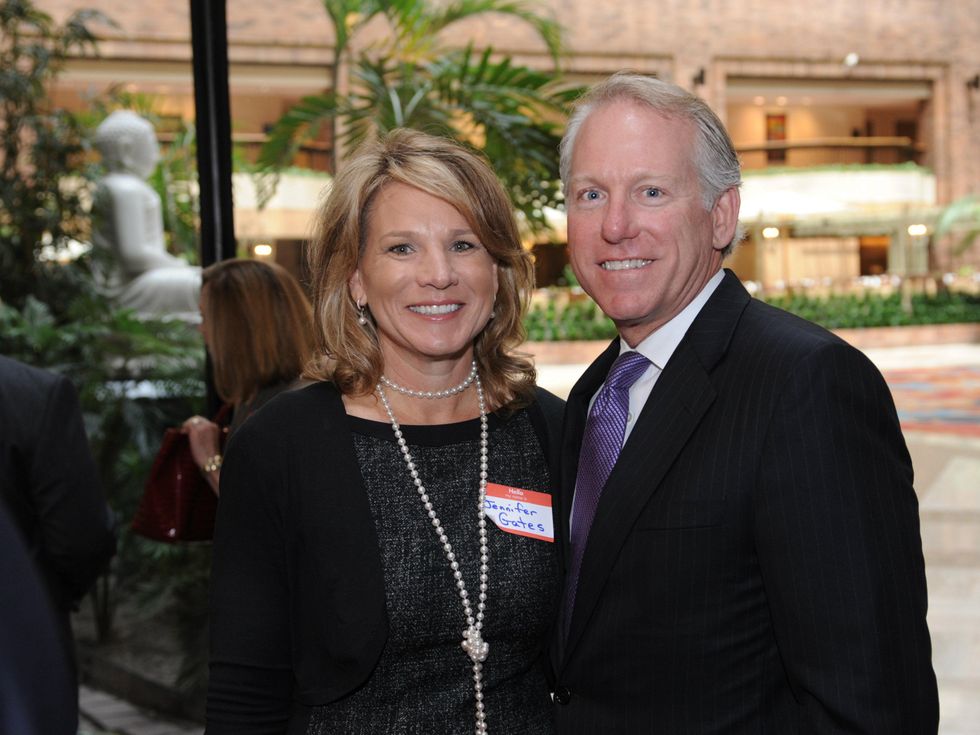 4) Jennifer Staubach Gates and John Gates, United Way Luncheon