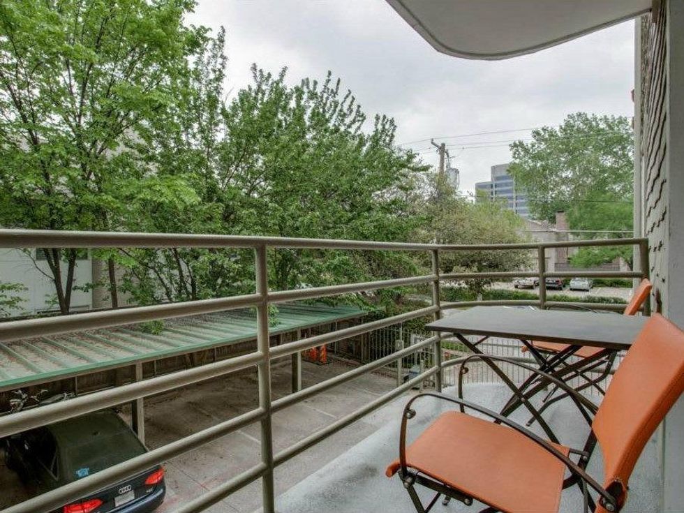 4111 Cole Ave. Unit 24 balcony