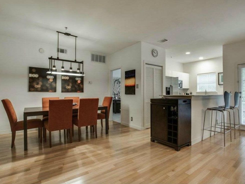 4111 Cole Ave. Unit 24 kitchen and dining