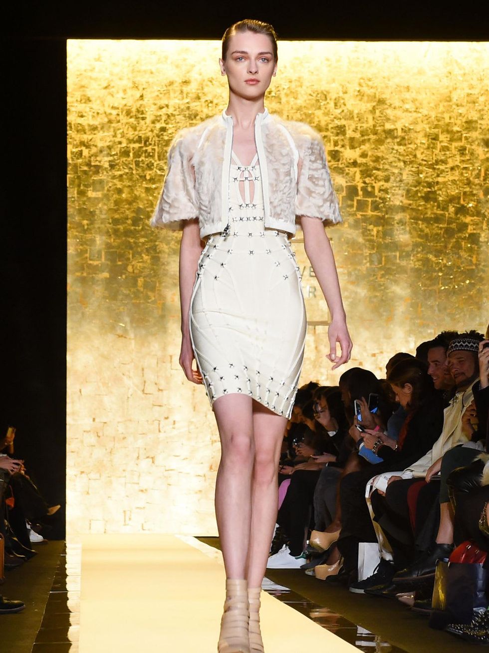 4639 Clifford Fashion Week New York Fall 2015 Herve Leger February 2015