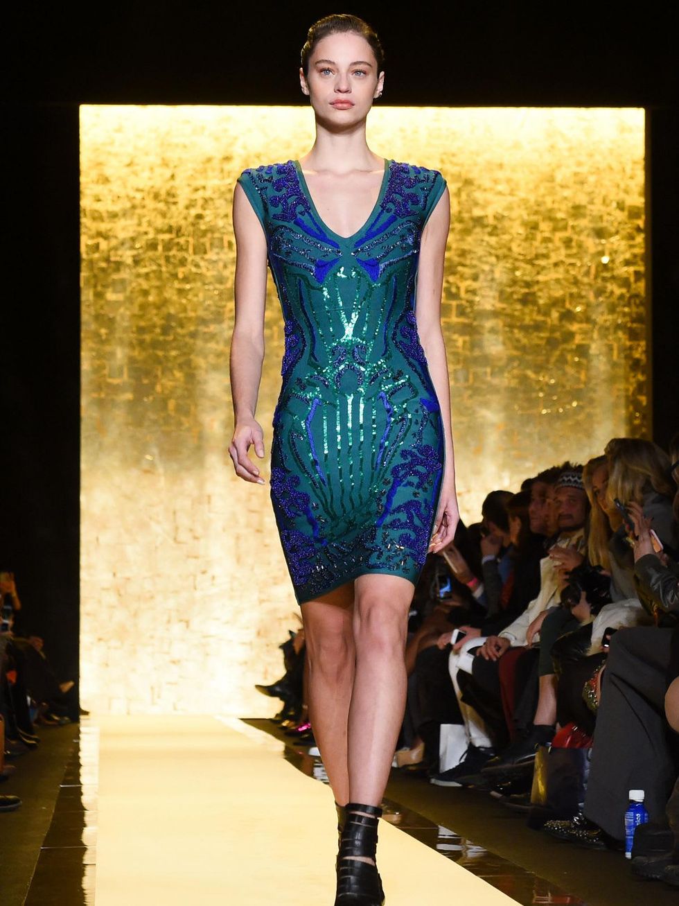 4664 Clifford Fashion Week New York Fall 2015 Herve Leger February 2015