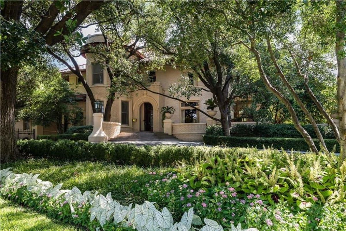 The Cary estate sits on a rare 1.2acre spread. CultureMap Dallas