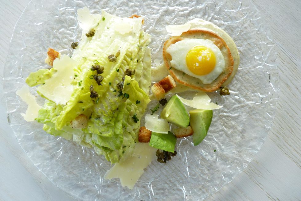 5 Bradley's Fine Diner April 2014 Bradley's Caesar salad