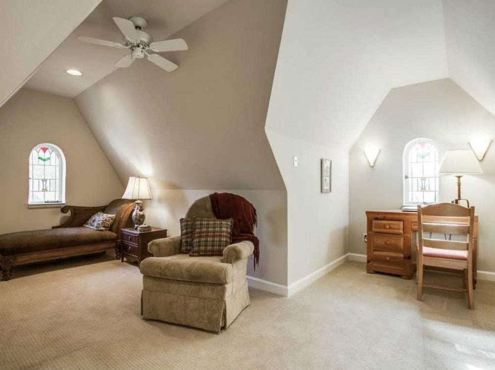 522 Monte Vista attic