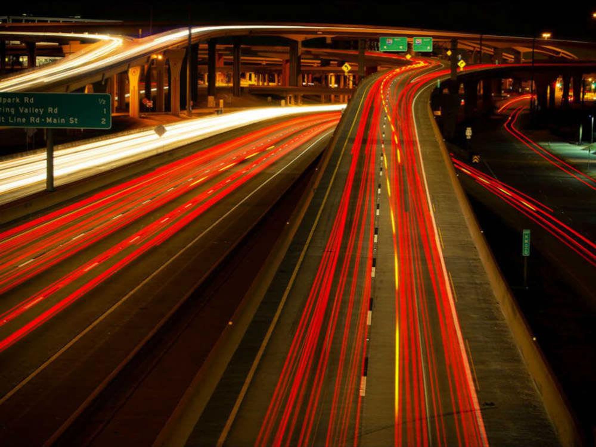 635 & 75 Dallas freeways