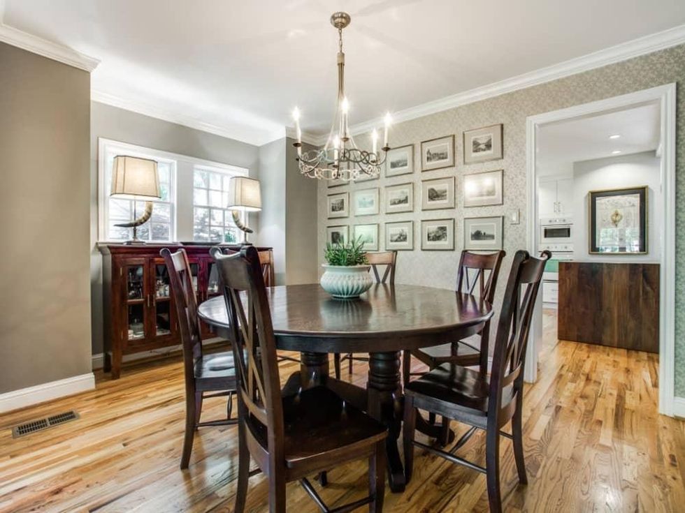 6932 Santa Monica Drive Dallas house for sale dining room