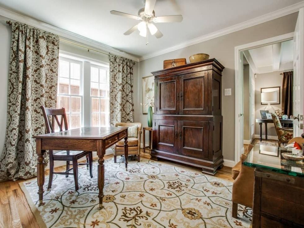 6932 Santa Monica Drive Dallas house for sale study