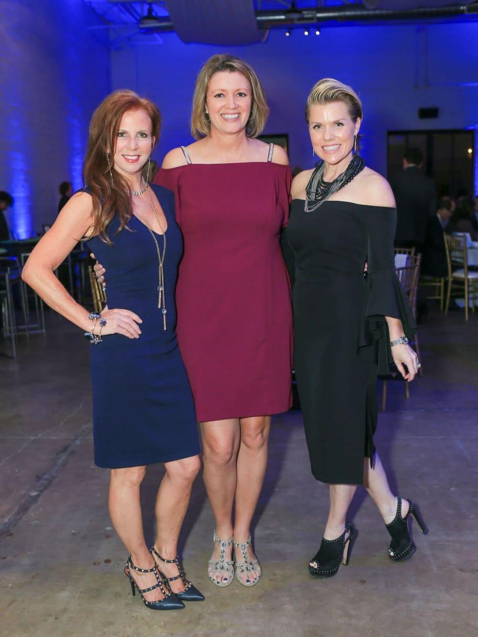 7 th Annual Gala co-chairs Elizabeth Weathersby and Melissa Green with Lana Byrne, honorary chair