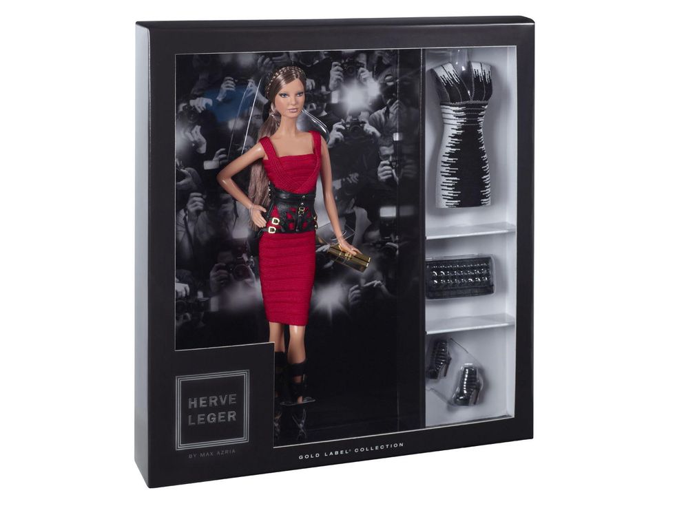 9 Herv\u00e9 L\u00e9ger by Max Azria Barbie September 2013 doll in box