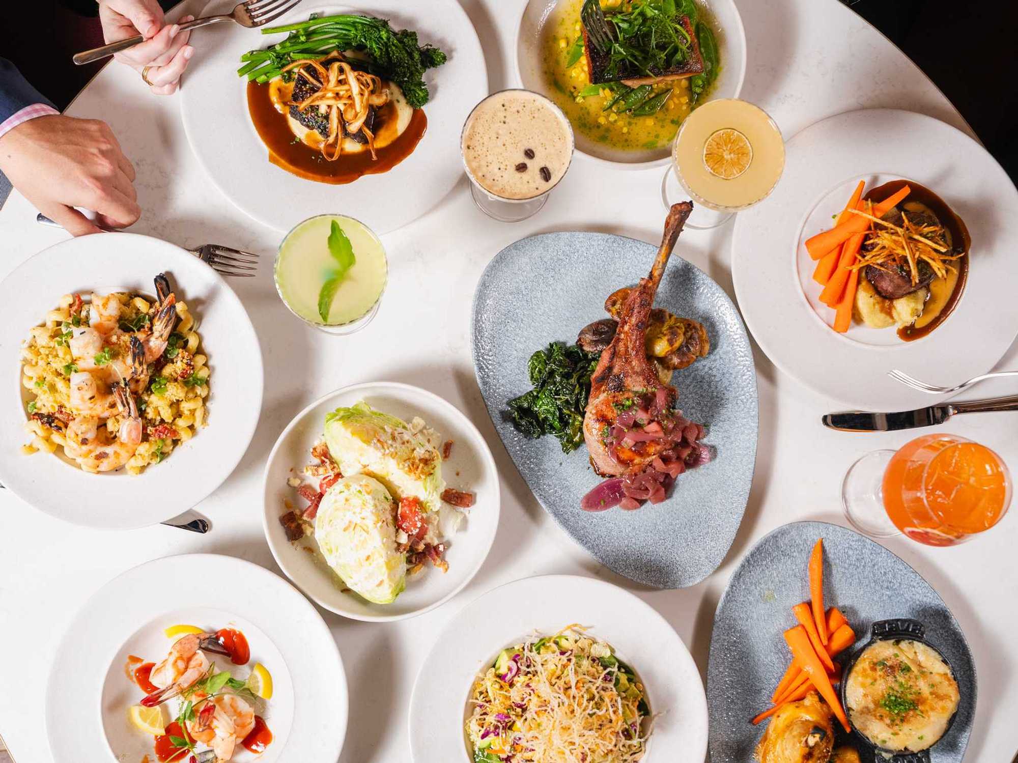 A bountiful spread at Astra