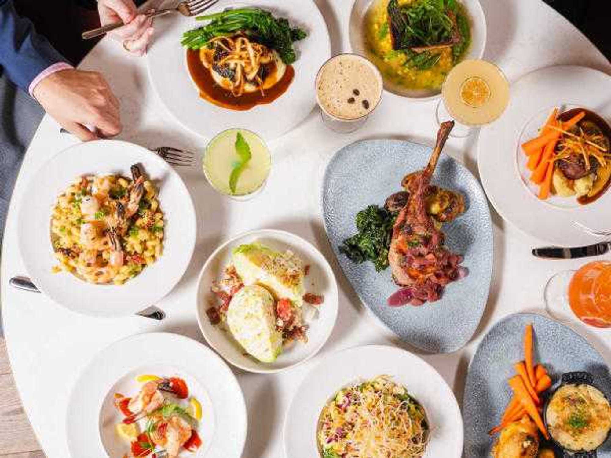 A bountiful spread at Astra