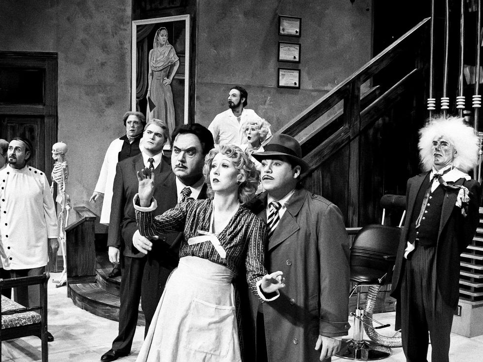 A Living Black & White production at Pegasus Theatre