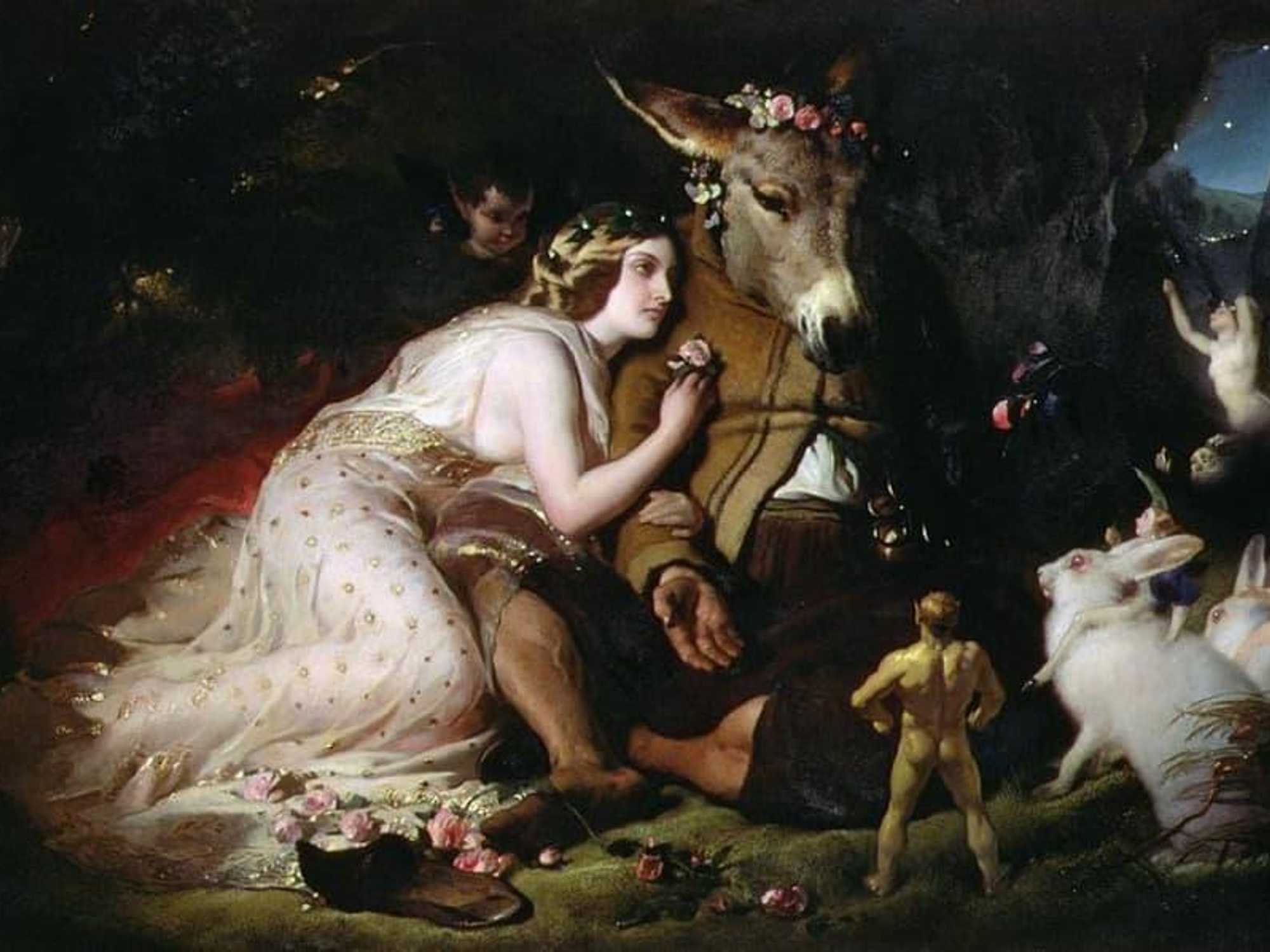 A Midsummer Night's Dream painting by Sir Edwin Landseer
