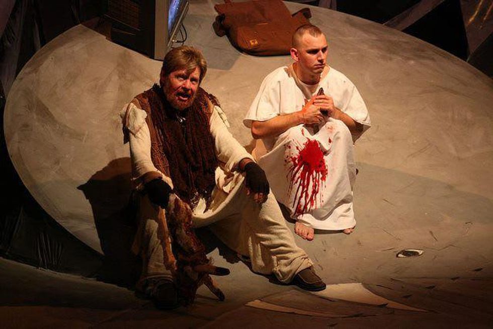 A scene from Bengal Tiger at the Baghdad Zoo.