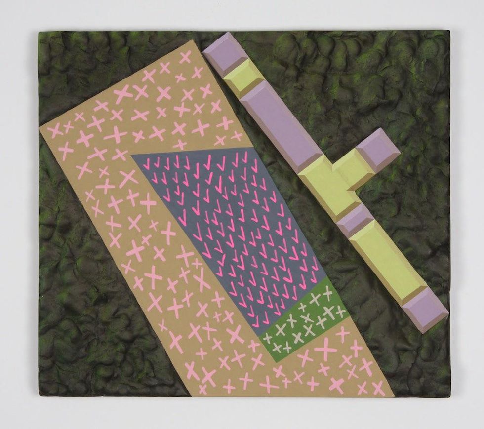 A work from CentralTrak's upcoming exhibition \u201cFailing Flat\u201d by NYC artist Ivin Ballen, curated by Nathan Green