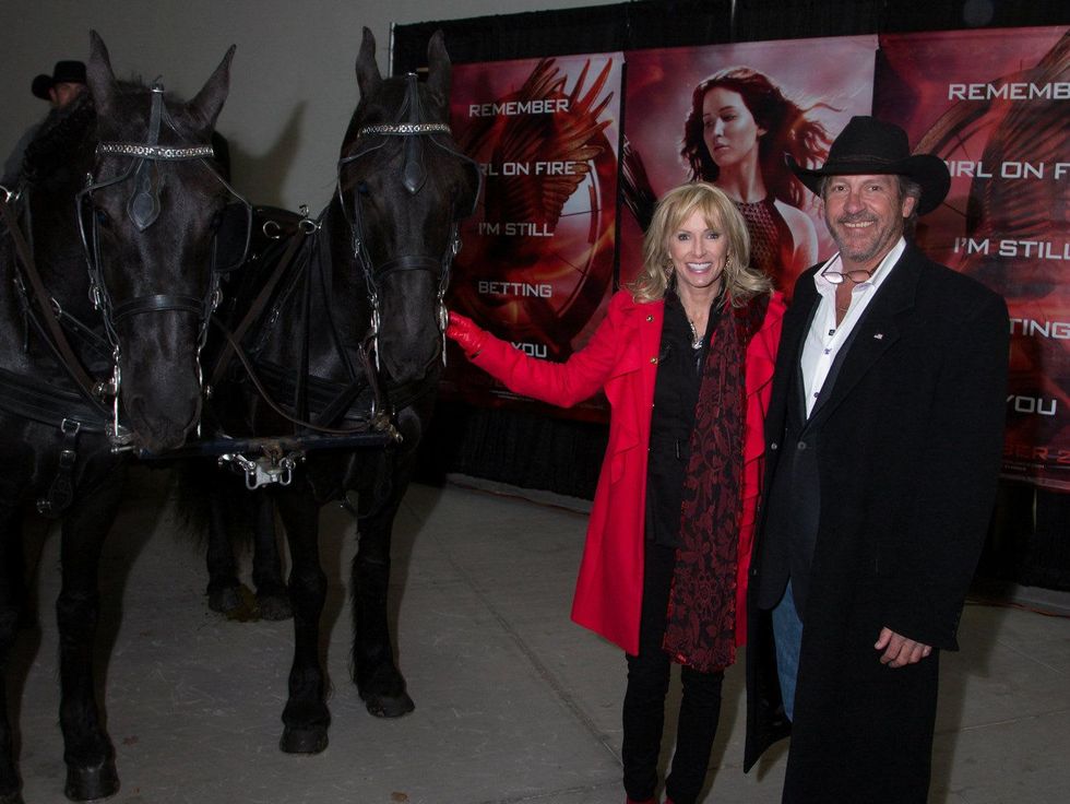 Aandrik, Zobe, Joni Kuhn, McGregor Converse, Catching Fire Viewing Party