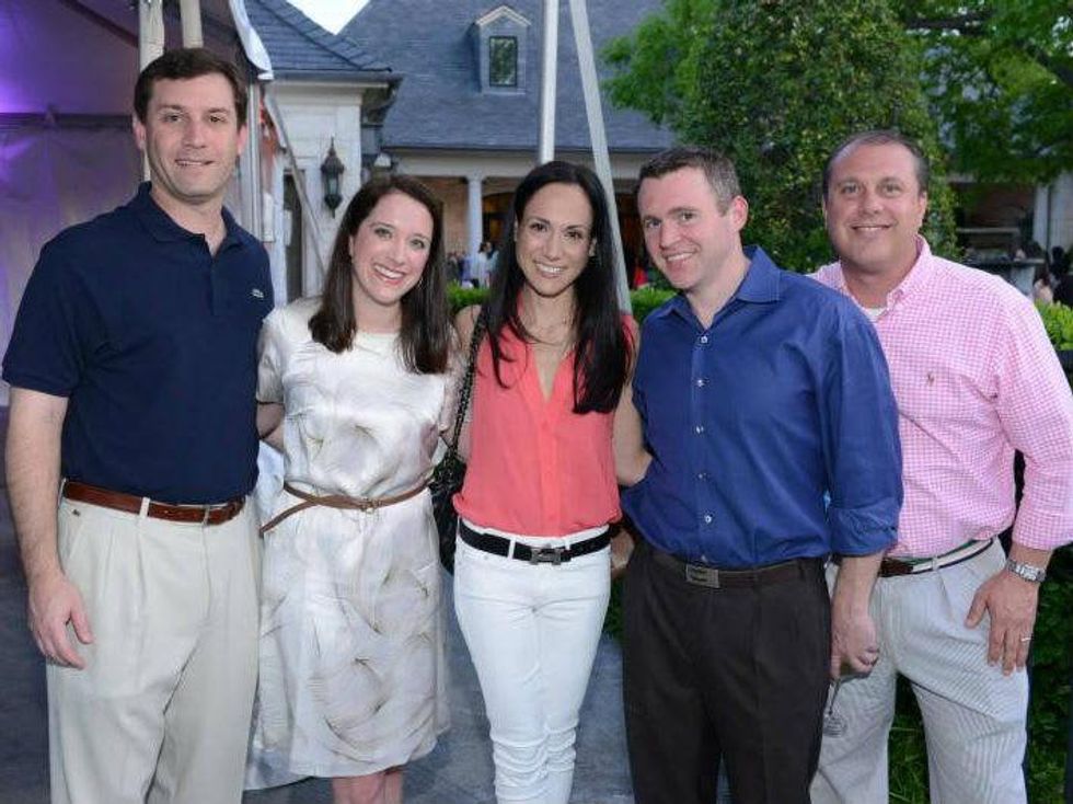 Aaron and Jennifer Tobin, Christina and Alan White and Kevin Cotten, recess for dallas after school