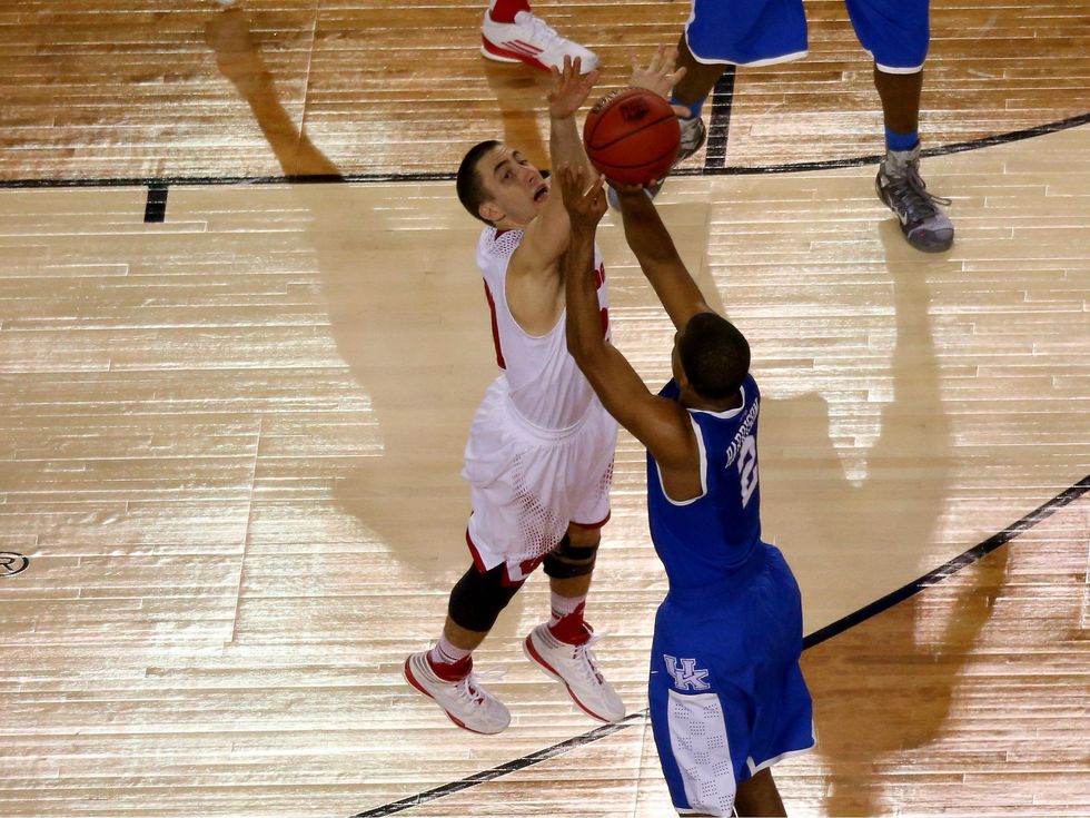Aaron Harrison Kentucky shot