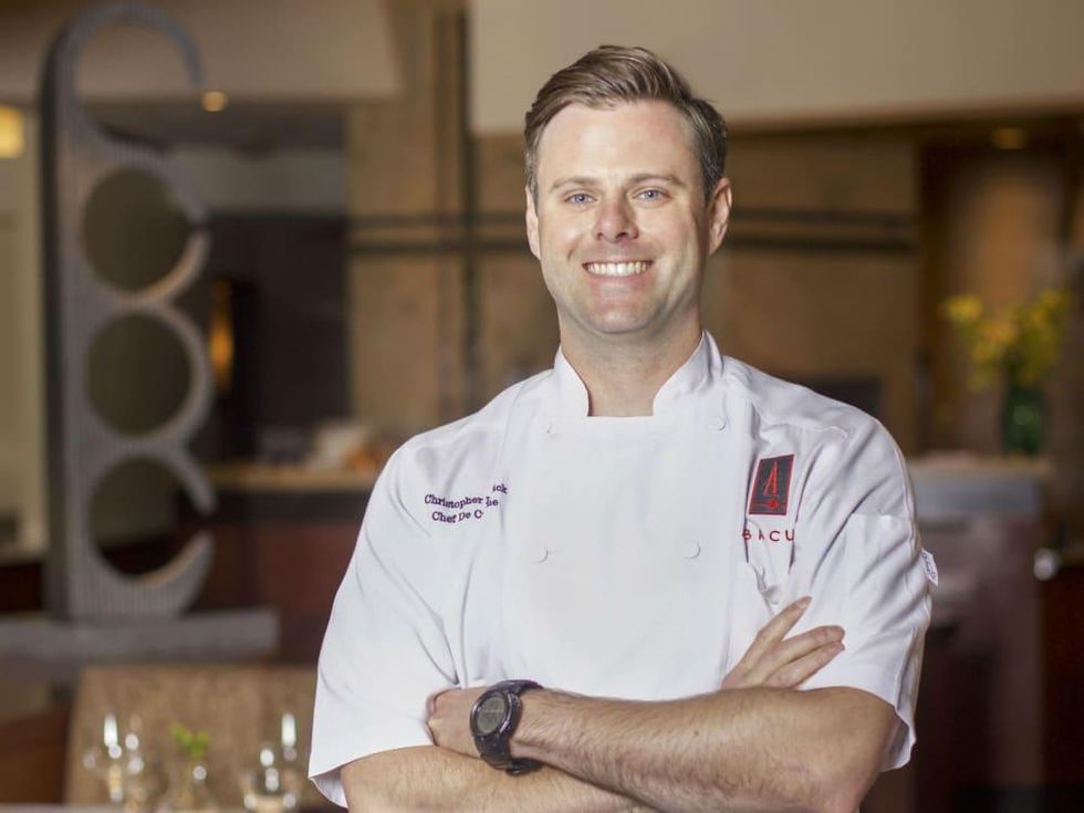 Abacus chef Chris Patrick