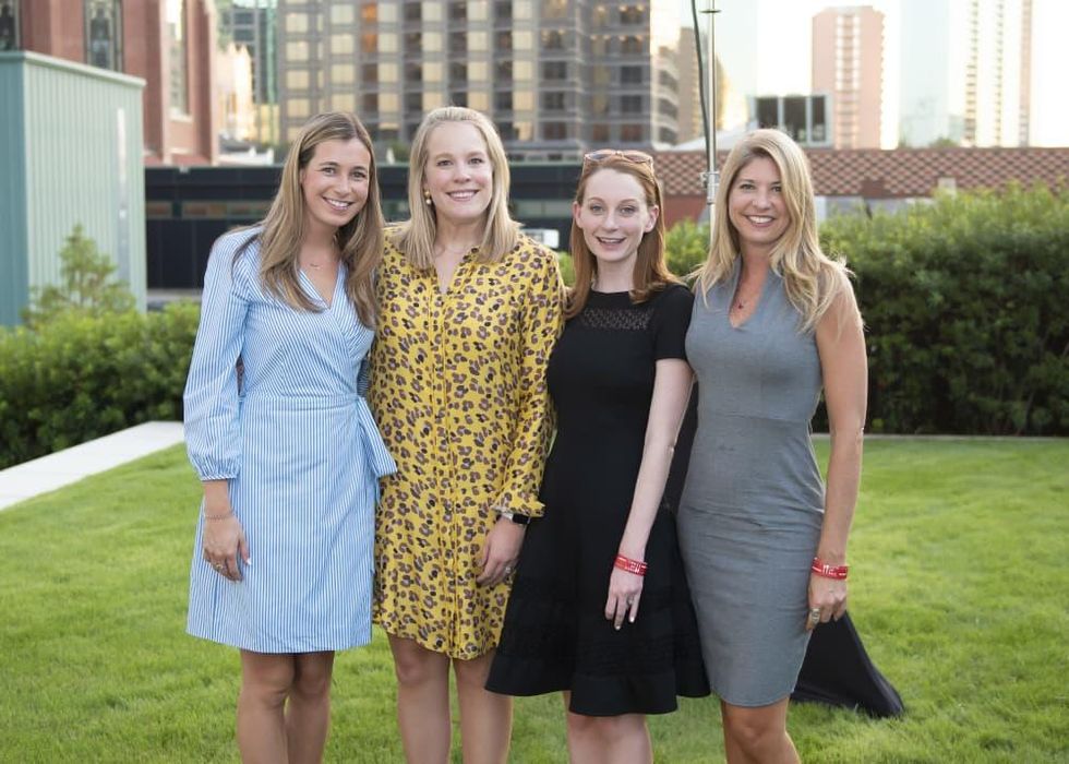 Abby Witkowksi, Ellen Burger, Sarah Hoffman and Starla Crosson