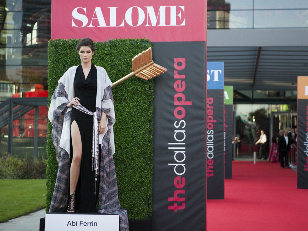 Abi Ferrin, Salome, Dallas Opera First Night