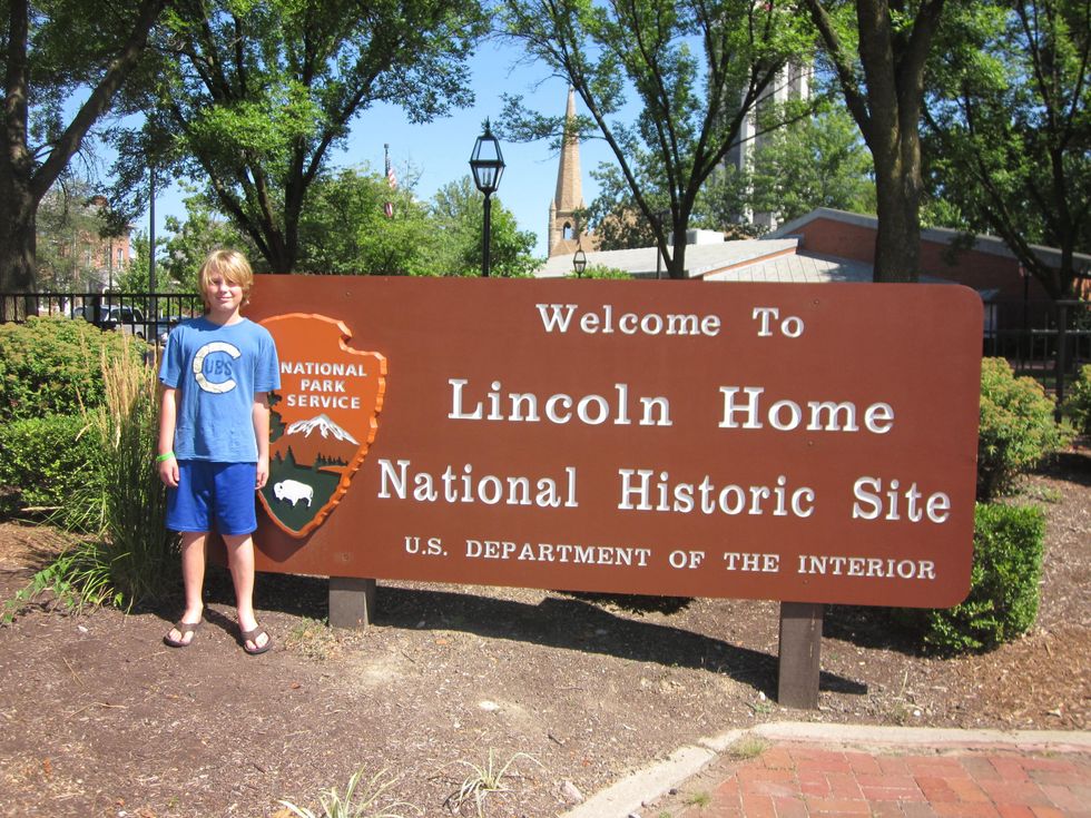 Abraham Lincoln's home