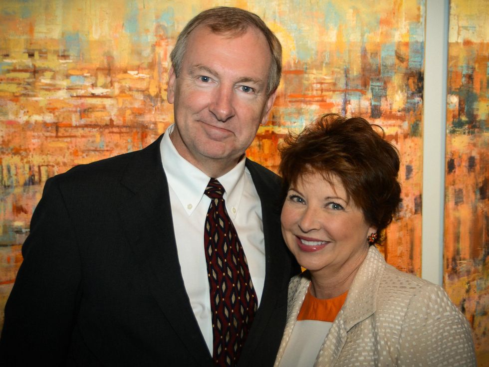 ackClint and Judy Blman, Owner-Blumengarten, barbara hines opening