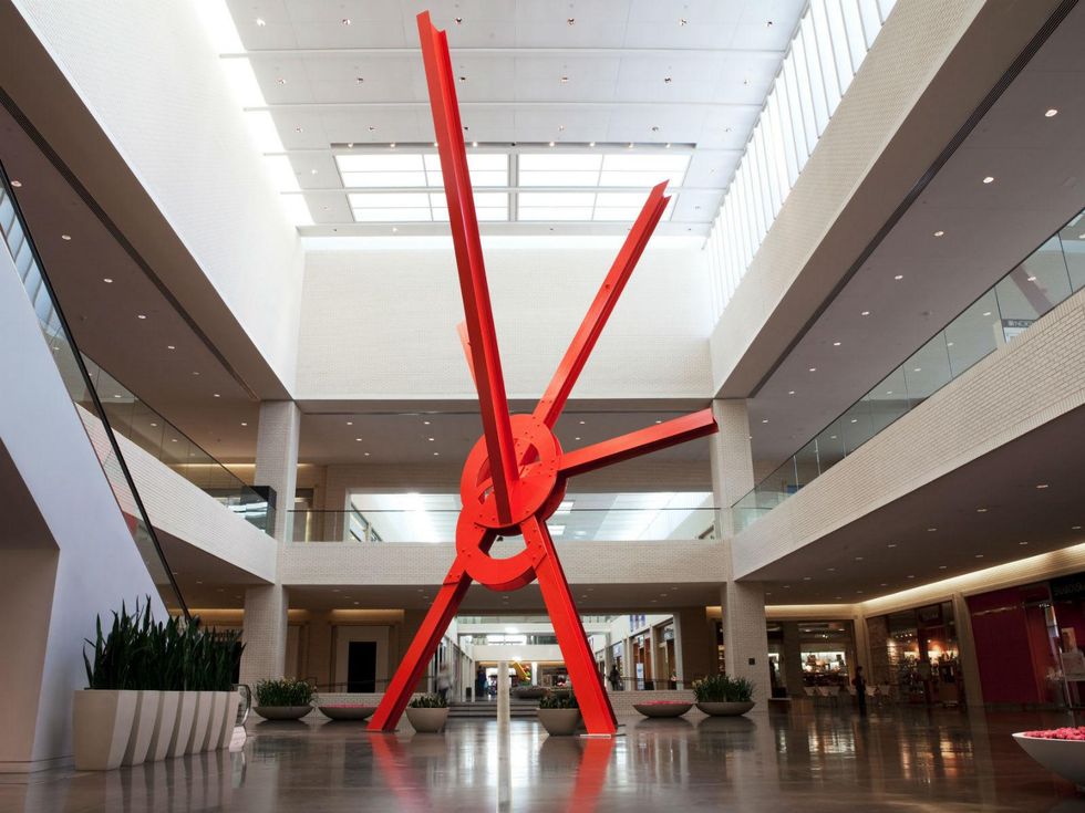 Ad Astra by Mark di Suvero at NorthPark Center