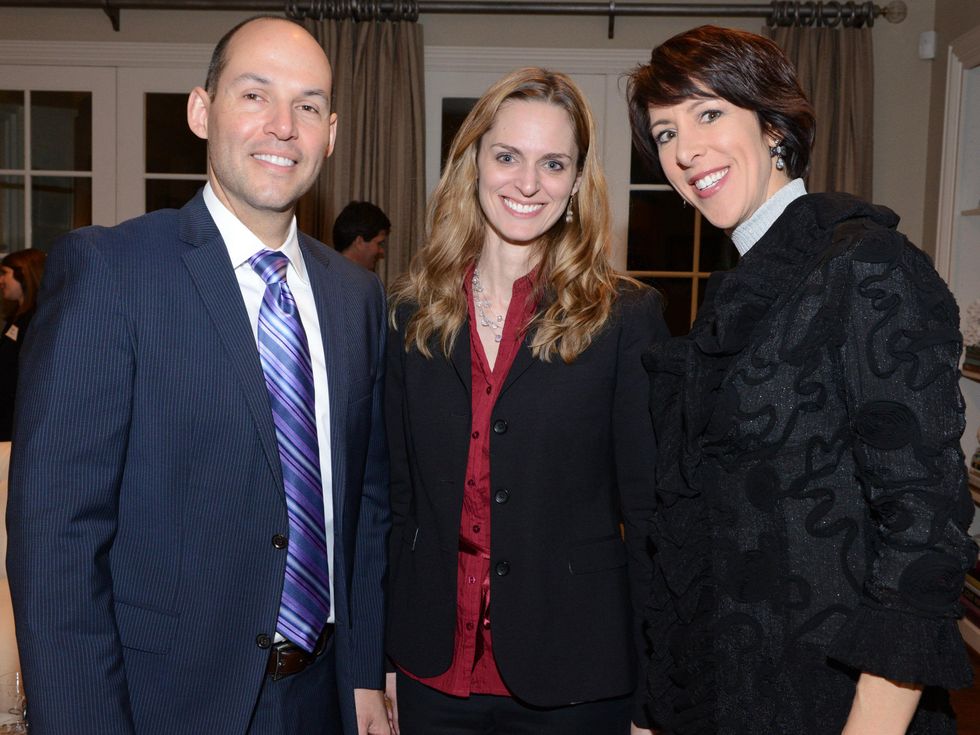 Adam Hickey, Anne Hudson, Kathryn Parsons, launchability sponsor party