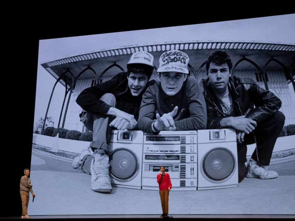 Adam Horovitz and Mike Diamond in Beastie Boys Story