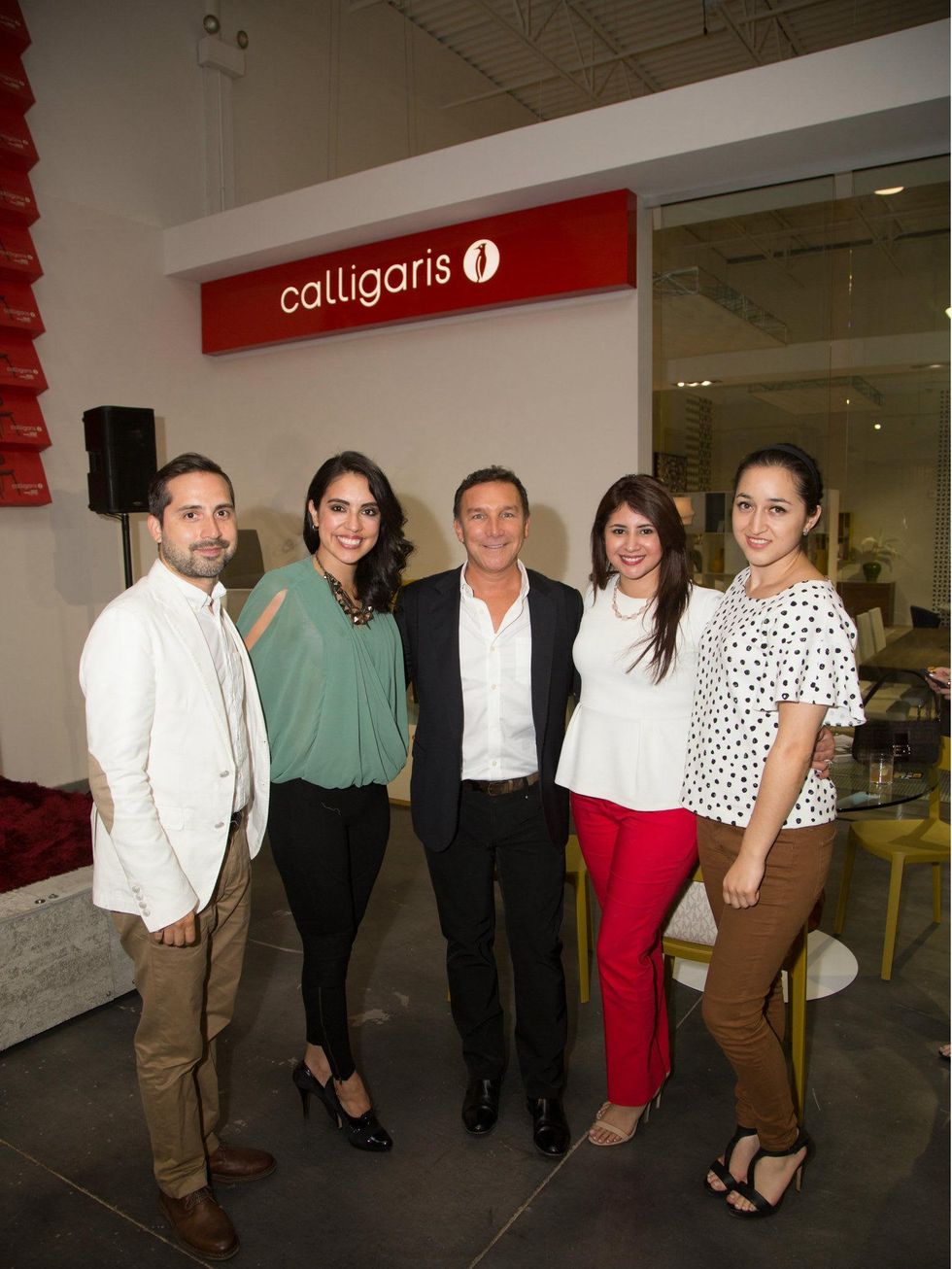 Adolfo Elizondo, Daniel Baudoin, Gonzalo Bueno, Monica Galicia, Angela Garcia, Thrift Studio Kickoff