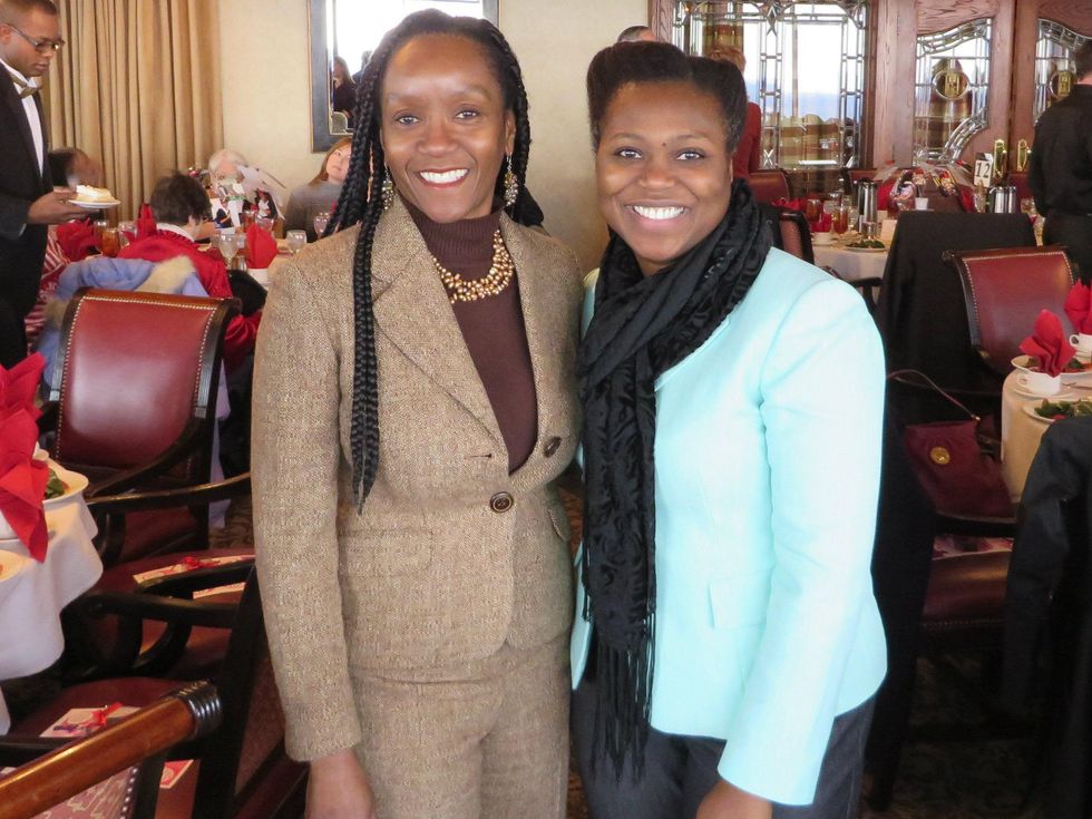 Afi Lowery, Earsa Jackson, Promise House Donor Luncheon