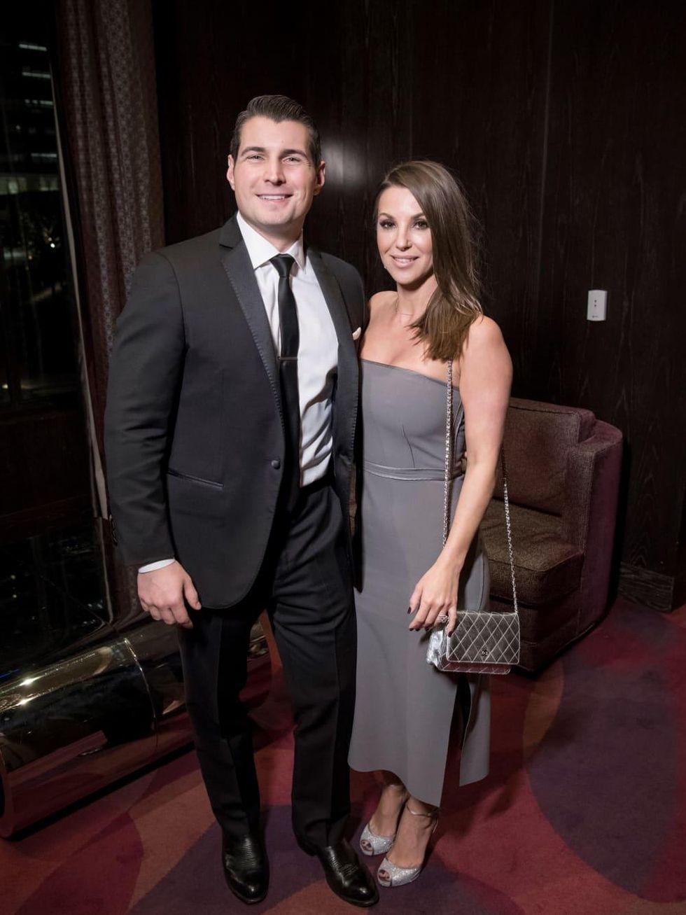 Aging Mind Foundation Gala 2018, Mark Hiduke, Emma Hiduke