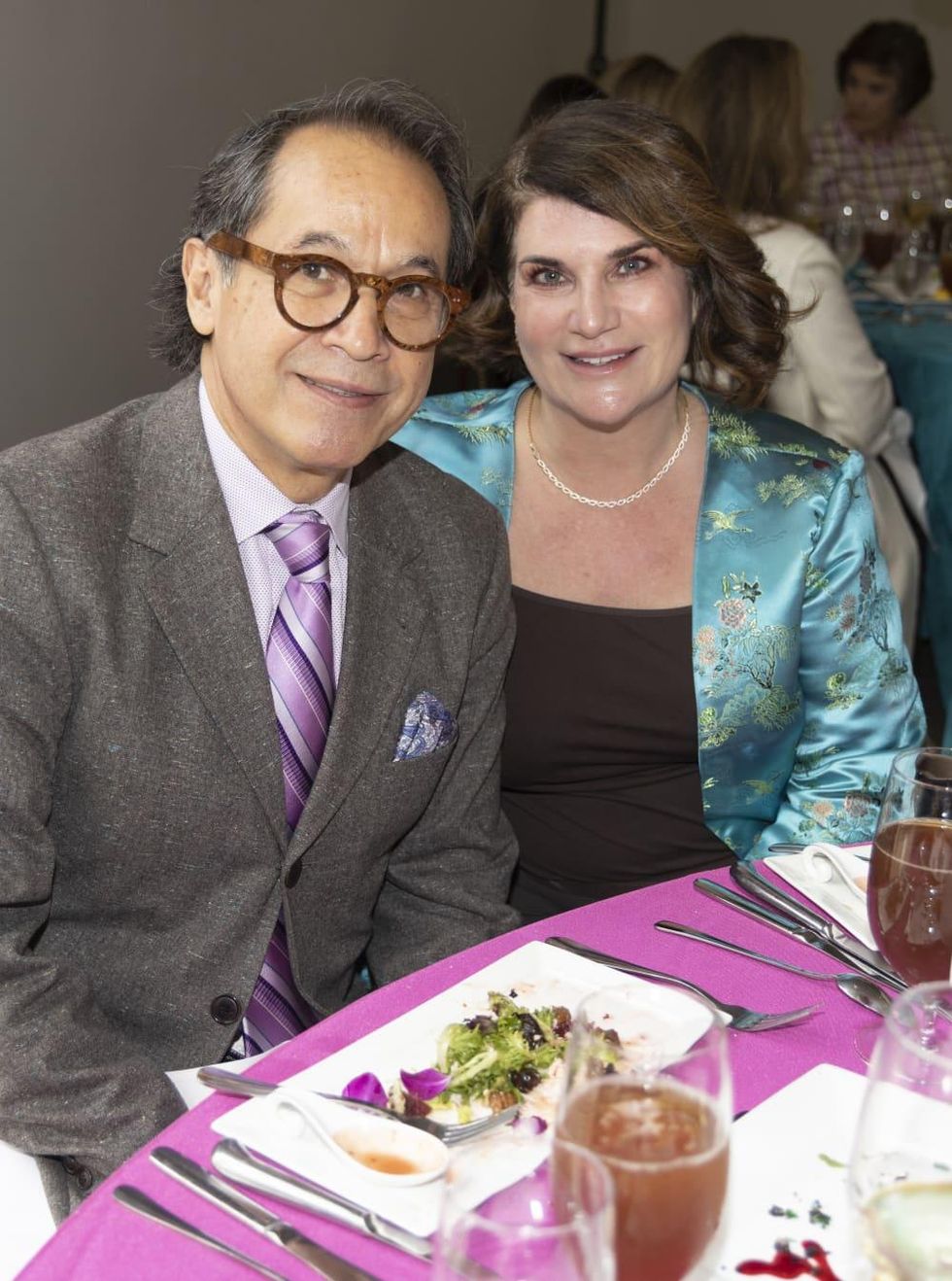 Agust\u00edn Arteaga, the Eugene McDermott Director, Dallas Museum of Art, and Linda Silver, the Eugene McDermott Chief Executive Officer of the Perot Museum of Nature and Science