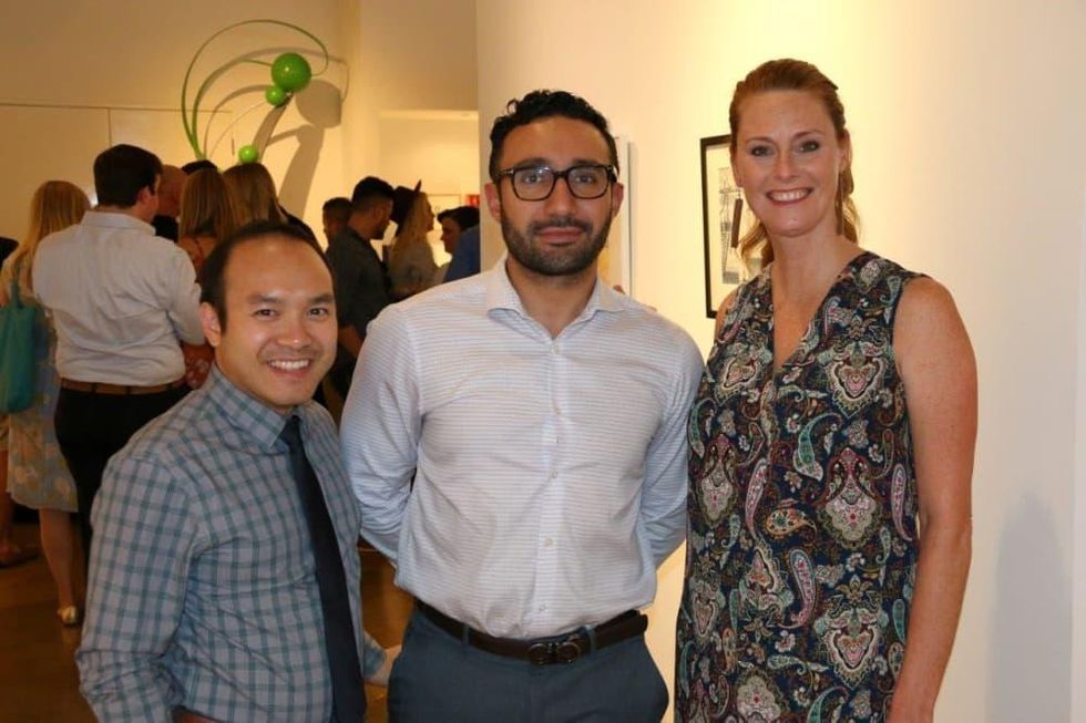 Ahmed Jallad, Julie Caldwell and Le Tuong