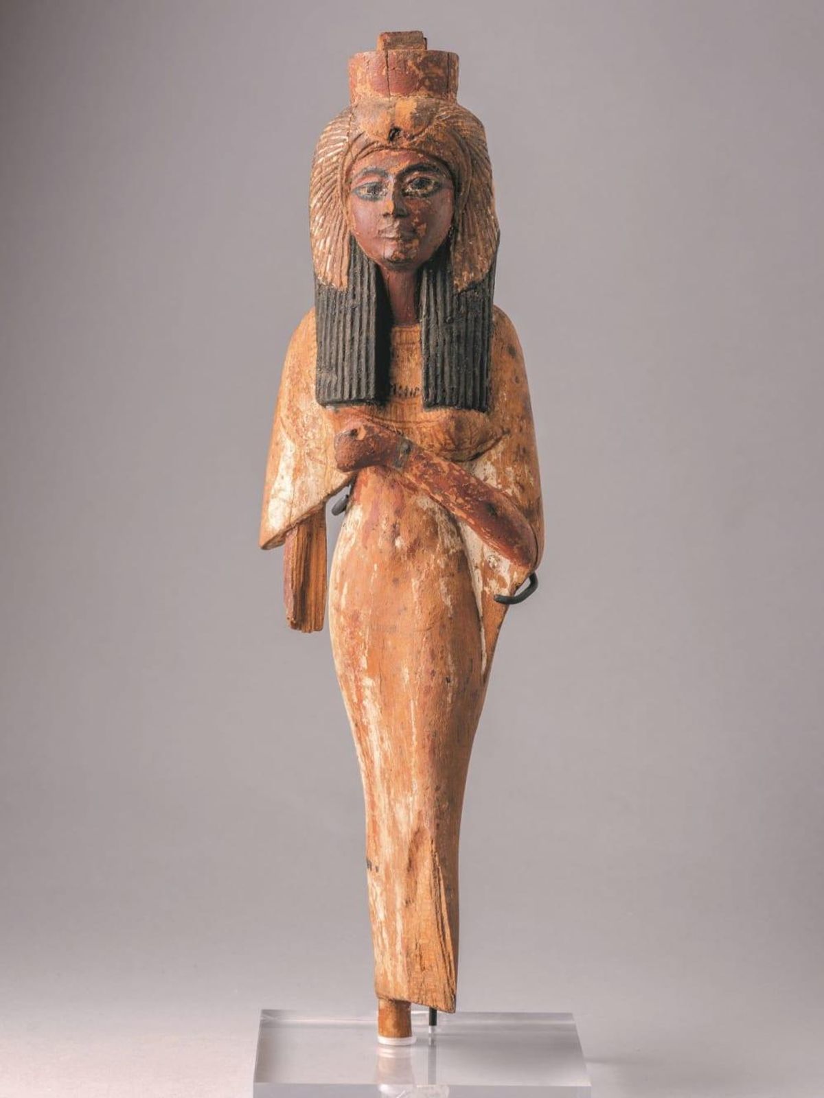 Statuette of Ahmose-Nefertari, ca. 1539-1292 B.C.E., made of wood ...