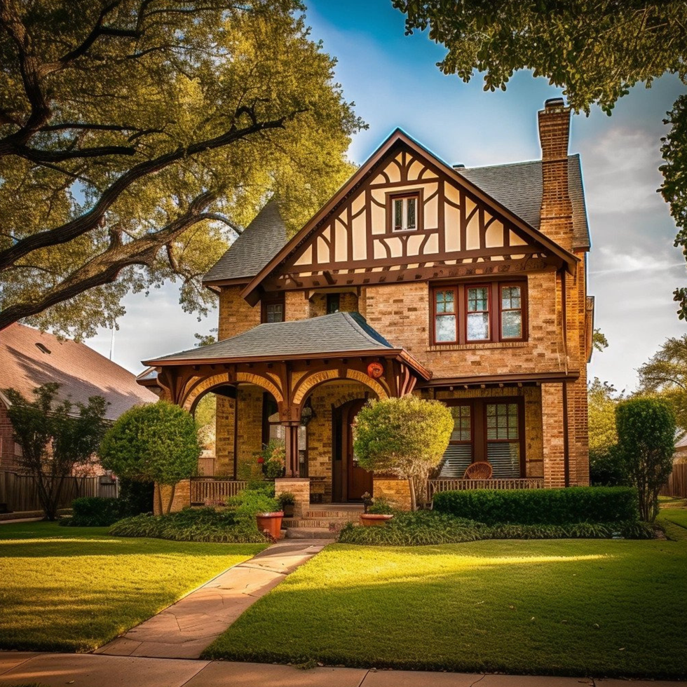 AI generated home in Fort Worth