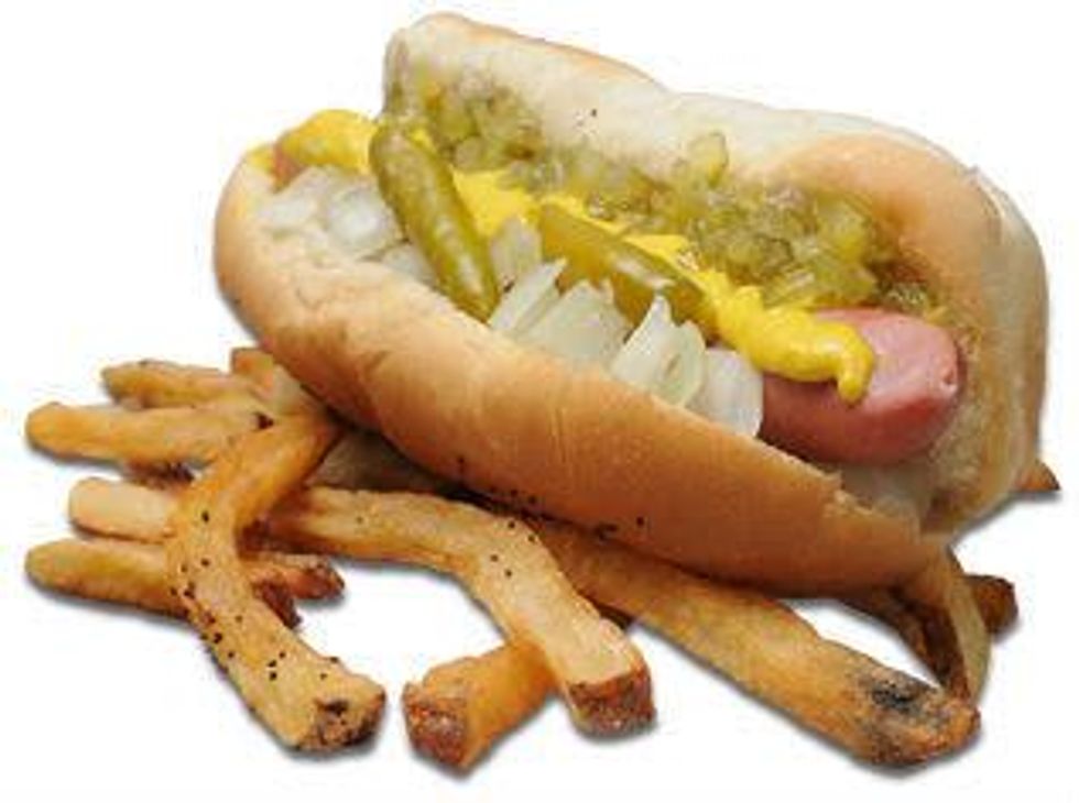 Al's #1 Italian Beef hot dog